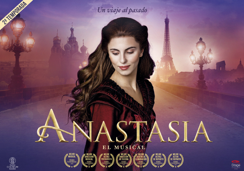 TV spot creado por Enri Mür junto a JJ Torres para Anastasia, el musical una producción de Stage Entertainment.