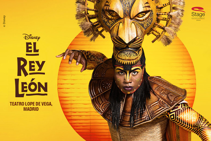 Campaña para Stage Entertainment y Disney, con motivo del 10 aniversario del musical "El Rey León", en España.