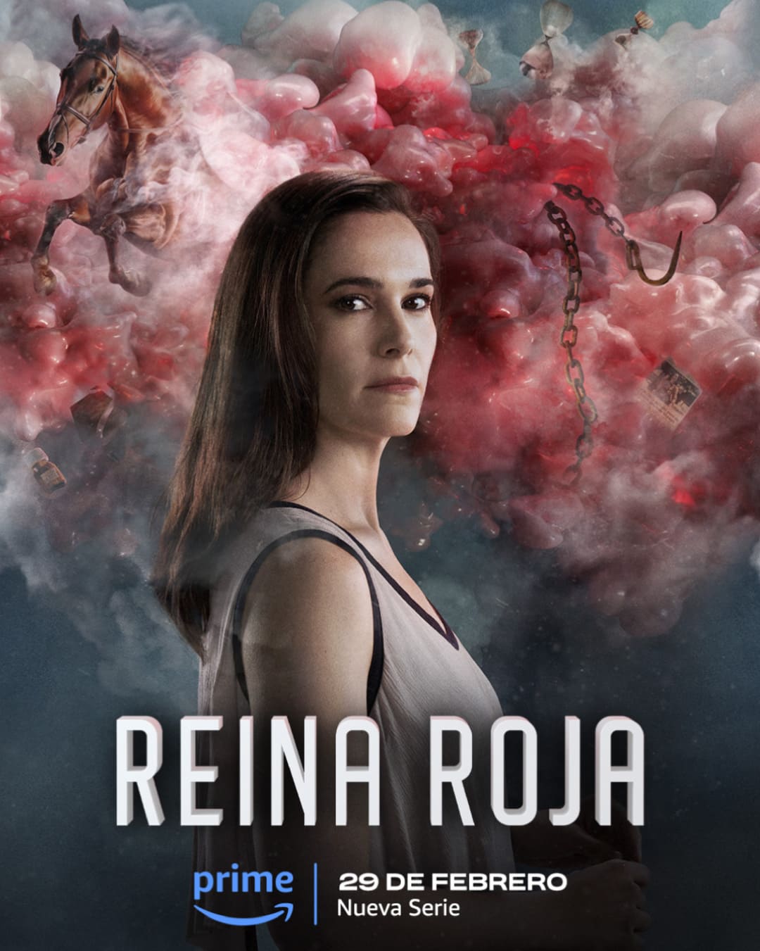 Campaña producida por Enri Mür Studio para la serie Reina Roja de Prime Video, basada en el bestseller de Gómez Jurado.
