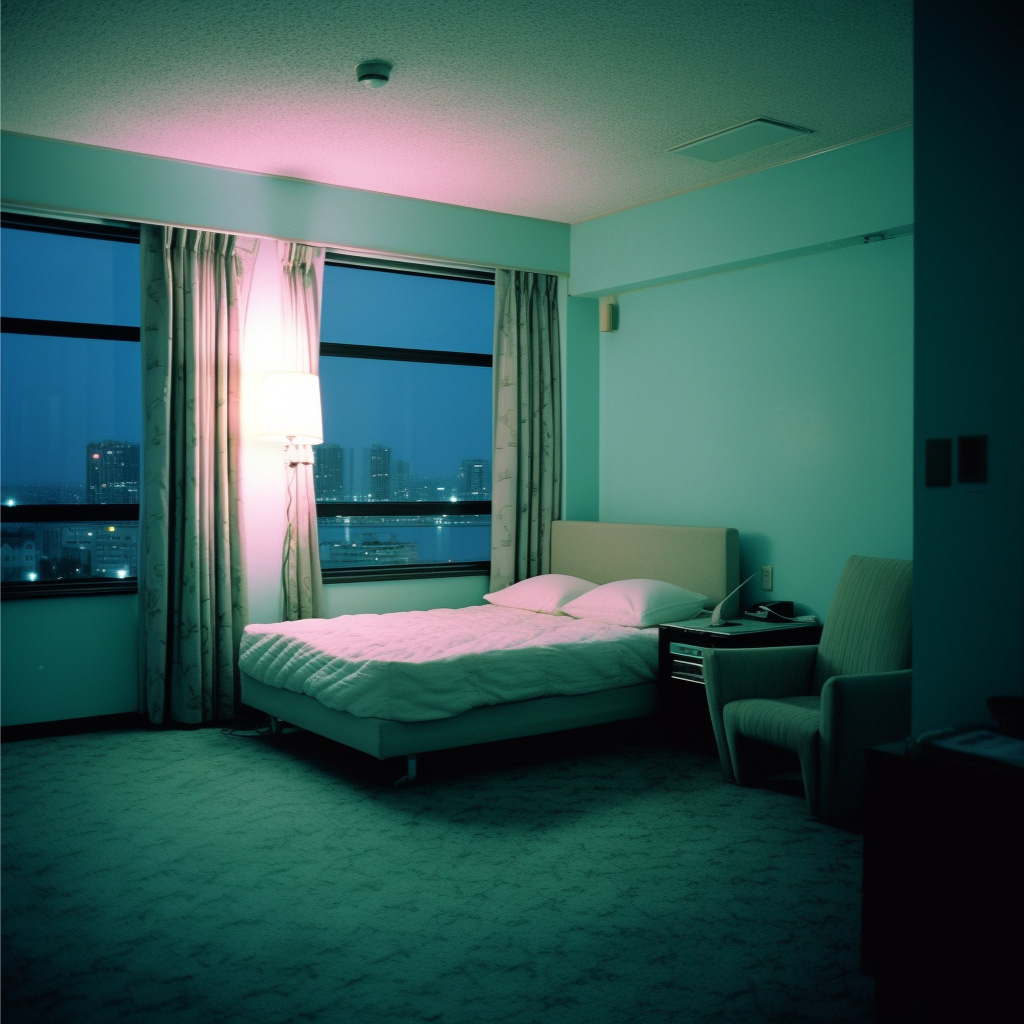 Bedroom - Foto realizada con Inteligencia Artificial por la fotógrafa Noah Pharrell junto a Enri Mür Studio.