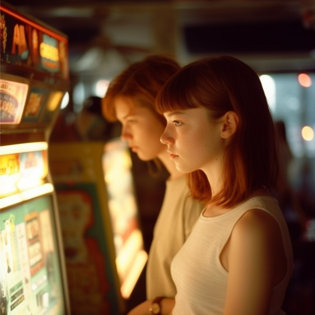 Slot machine - Foto realizada con Inteligencia Artificial por la fotógrafa Noah Pharrell junto a Enri Mür Studio.