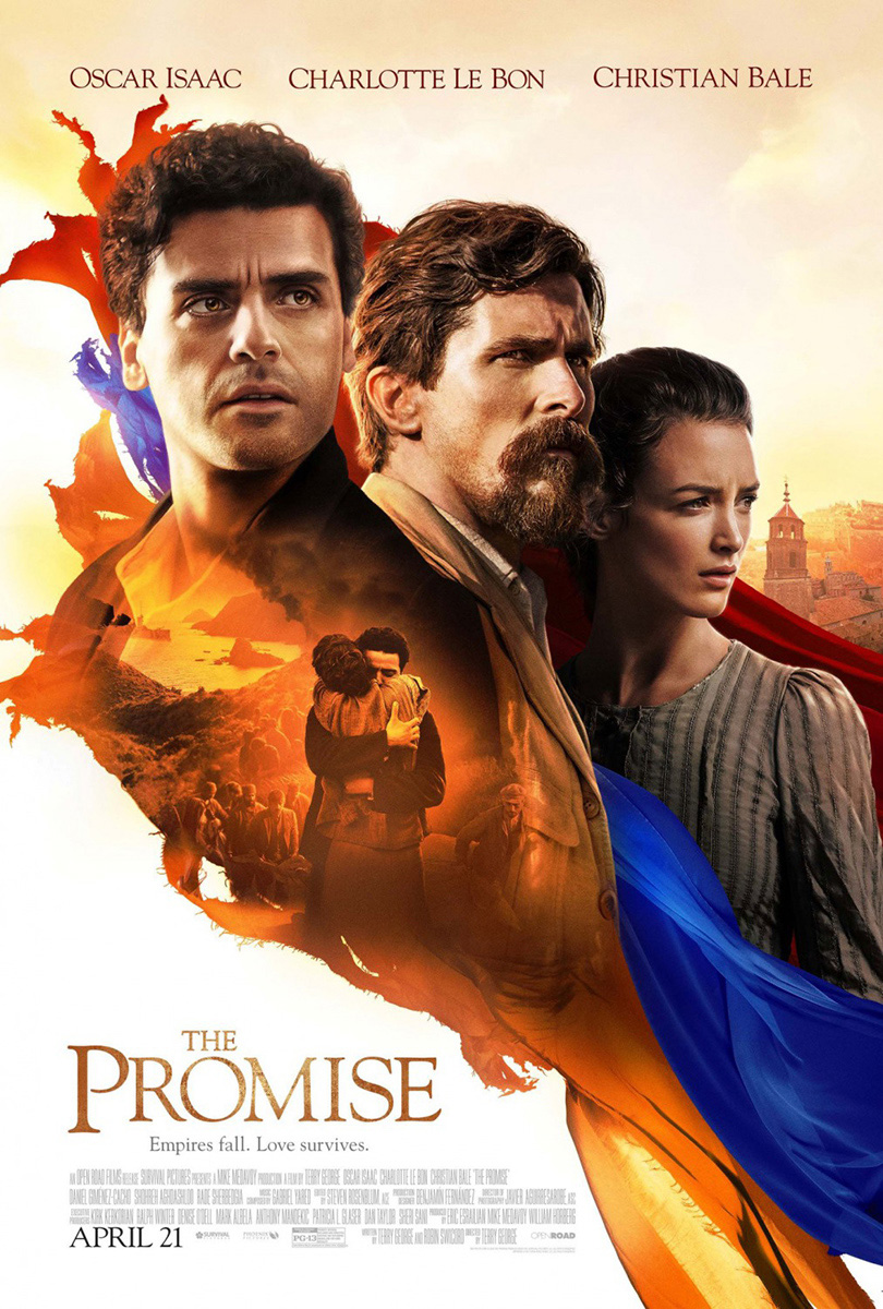 Cartel principal elaborado por José Haro para la película "La promesa"