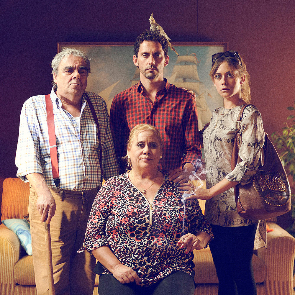 Fotografías realizadas por José Haro con motivo del lanzamiento de la película "Carmina y Amén" protagonizada por la familia León.